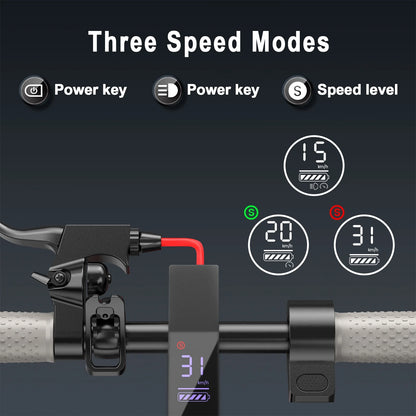 ES80 350W 8.5' Foldable Electric Scooter for Adults, 21 Miles Range UL2272