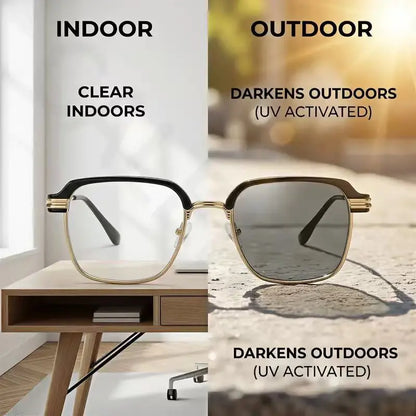 Rimless Reading Glasses, Anti-Uv & Blue Light Blocking Glasses for Mobile Phones and Computers