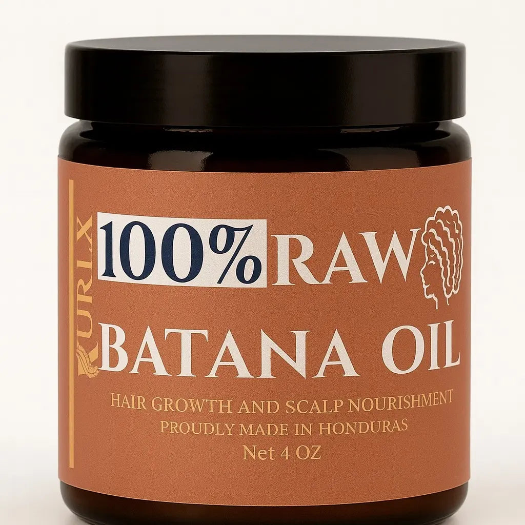 Raw & Unprocessed Batana Oil from Honduras - Natural Hair Growth & Scalp Nourishment - 4 Oz - Proudly Made in Honduras - Unprocessed & Authentic